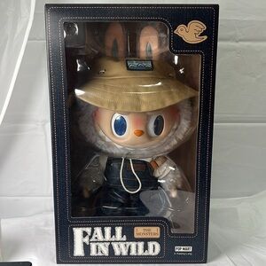 Pop Mart 15” Fall in the Wild Doll Labubu Monster NEW Jumbo Size Rabbit